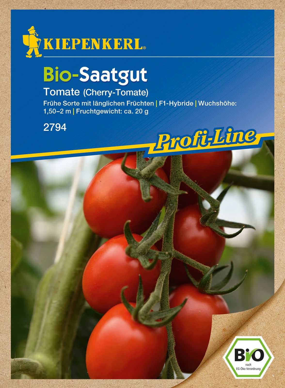 BIO Cherry - Tomate Bolstar Baloe | Kirschtomatensamen Von Kiepenkerl 1 BIO Cherry - Tomate Bolstar Baloe | Kirschtomatensamen Von Kiepenkerl