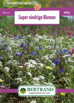 Blumenwiese Zwergenmischung (100 G) | Blumensamen Von Bertrand