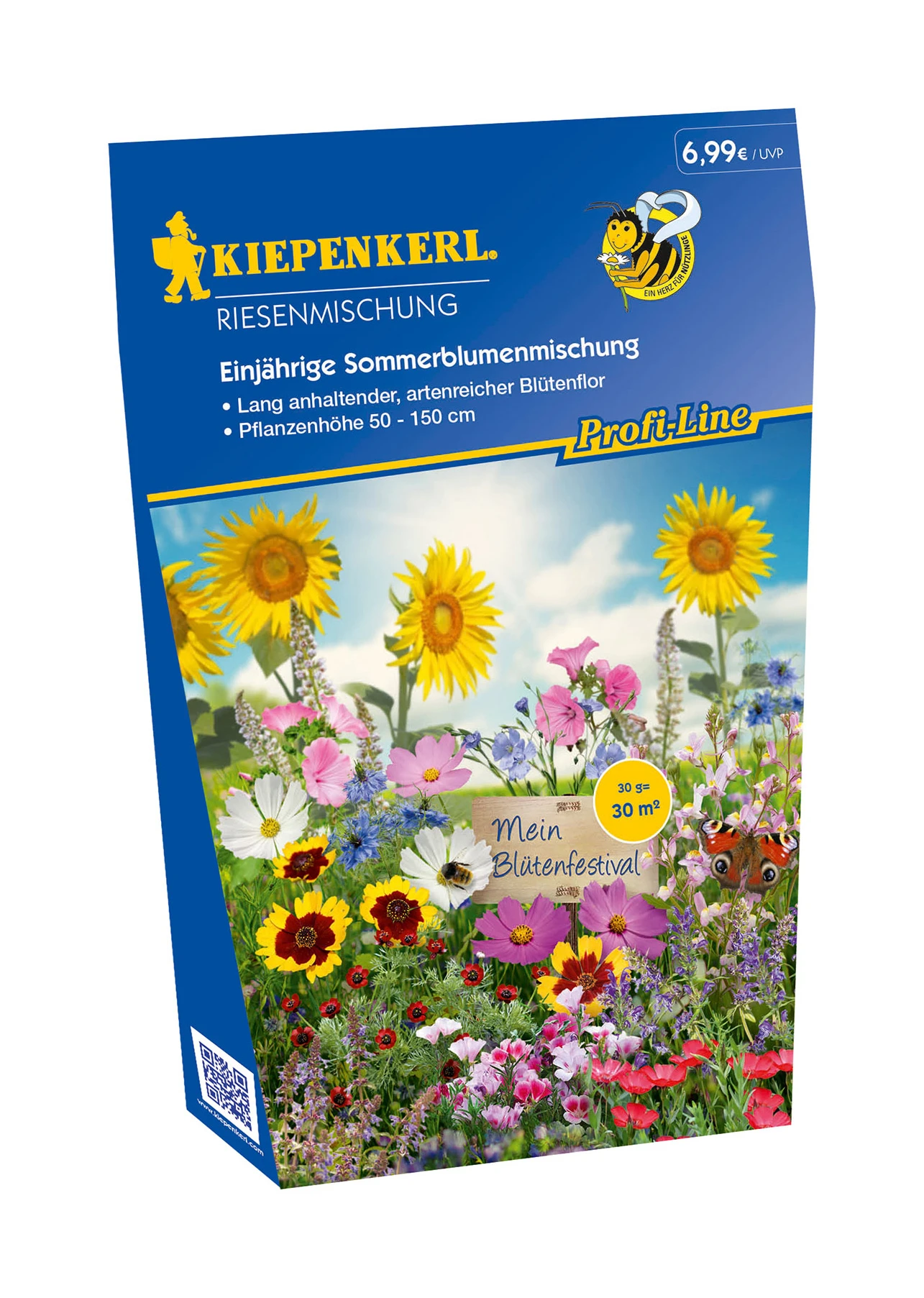 Einjährige Sommerblumenmischung (30 G) | Blumenwiese Von Kiepenkerl 1 Einjährige Sommerblumenmischung (30 G) | Blumenwiese Von Kiepenkerl