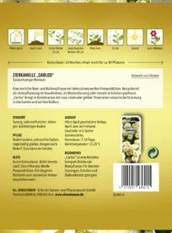 Günstiges Garten Wege Geschäft -Günstiges Garten Wege Geschäft 543838 Zierkamille Carlos 1