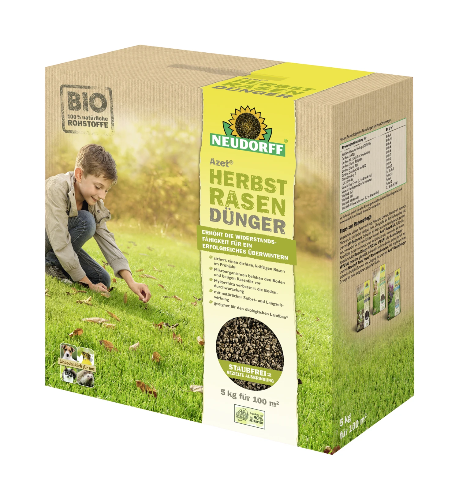 Azet HerbstRasenDünger (5 Kg) | Pflanzenschutz & Dünger Von Neudorff 1 Azet HerbstRasenDünger (5 Kg) | Pflanzenschutz & Dünger Von Neudorff