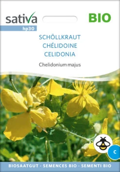 Schöllkraut | BIO Heilpflanzensamen Von Sativa Rheinau -Günstiges Garten Wege Geschäft 551682 BIO Schoellkraut hp30 sr 0