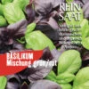 Basilikum-Mischung (Saatscheibe) | BIO Basilikumsamen Von Reinsaat