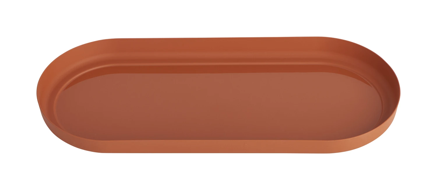 Ovale Untersetzer Für 60 Cm Blumentrog Terrakotta | Unterschalen Von Clever Pots 1 Ovale Untersetzer Für 60 Cm Blumentrog Terrakotta | Unterschalen Von Clever Pots