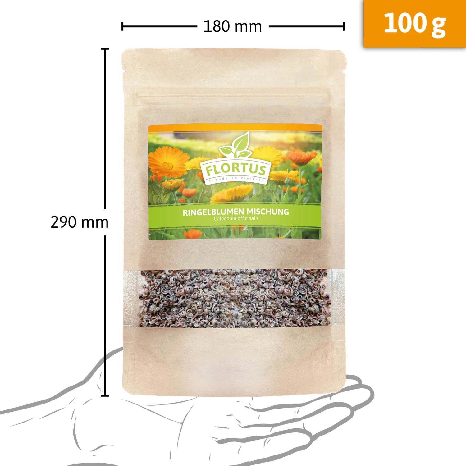 Ringelblumen Mischung | Blumenwiese Von FLORTUS 1 Ringelblumen Mischung | Blumenwiese Von FLORTUS