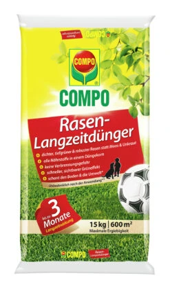Rasen-Langzeitdünger (15 Kg) | Rasendünger Von COMPO