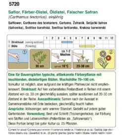 Günstiges Garten Wege Geschäft -Günstiges Garten Wege Geschäft 561593 BIO Faerberdistel 5720 as 1
