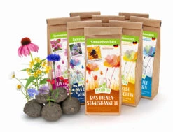 Samenbomben Set (8 Päckchen) | Blumensamenmischung Von FLORTUS 13 Samenbomben Set (8 Päckchen) | Blumensamenmischung Von FLORTUS -Günstiges Garten Wege Geschäft 562498 Samenbomben Set 8 Paeckchen 2000 2367 1