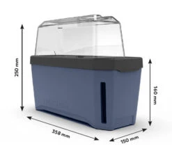 HARRY HERBS &amp; FLORTUS Kräuter Set | Anzuchtsets Von FLORTUS -Günstiges Garten Wege Geschäft 562699 HARRY HERBS und FLORTUS Kraeuter Set 2000 2387 blau 6